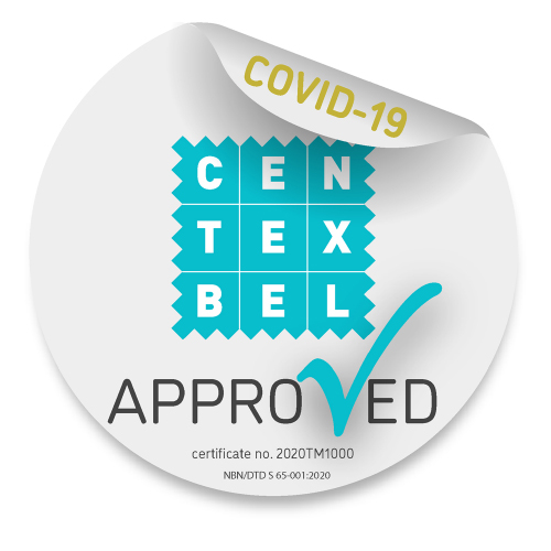 COVID19 approved label Centexbel COVID19 approved label Centexbel
